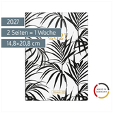 Buchkalender Design Line Mod. 796 2027 „Jungle“ | A5, Papier