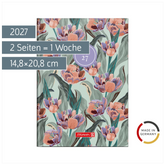 Buchkalender Design Line Mod. 796 2027 „Botanical“ | A5, Papier