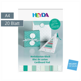 Motivkarton-Block | A4, 20 Blatt, mint