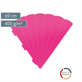 Schultüten-Zuschnitt | 69 cm, 400 g/m², pink