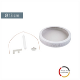 Laternen-Bastel-Set | Ø 13 cm, weiß