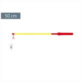 Laternenstab elektrisch | 50 cm, gelb/rot