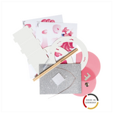 Laternen-Bastel-Set „Einhorn“ | weiß/pink