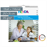 Bastel- und Fotokalender „Enkel“ immerwährend | 29,7×35 cm