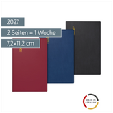 Taschenkalender Mod. partner/Industrie I 2027 | A7, Kunststoff, sortiert