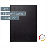 Taschenkalender Mod. perfect/Technik I 2027 | A6, Kunstleder, schwarz