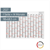 Plakatkalender Mod. Office I 2027 | 98×68,5 cm