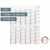 Plakatkalender Mod. Vertikal 2027 | 70×90 cm