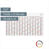 Plakatkalender Mod. Office II 2027 | 114×68,5 cm