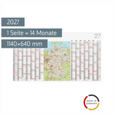 Plakatkalender 2027 | 1140×640 mm