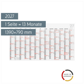 Plakatkalender Mod. young design XL 2027 | 1390×790 mm