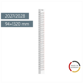 2-Jahres-Ersatzkalendarium 2027/2028 | 94×1320 mm