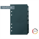 Kalender-Register FILIUS | schwarz