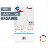Tageskalendarium Timing 2 2026 | 9,3×17,2 cm