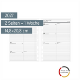 Wochenkalendarium Timeplaner Work 2027 | A5