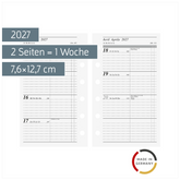 Wochenkalendarium Timeplaner fun 2027 | A7