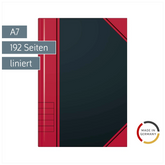 Notizbuch Chinabuch | A7, liniert, schwarz
