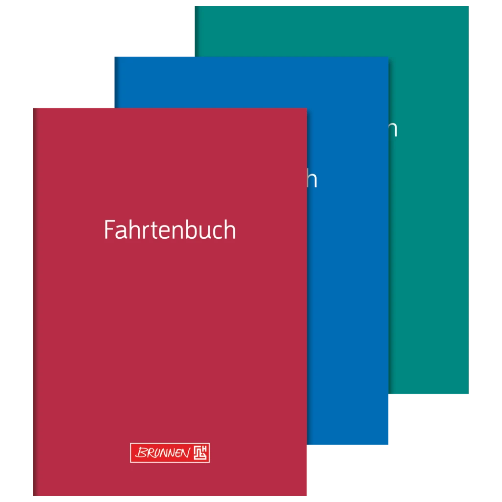 Fahrtenbuch „für Kraftfahrzeuge“ | A5, 32 Seiten, Karton, sortiert