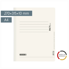 Schnellhefter FACT!plus | A4, Füllhöhe: 10 mm, weiß