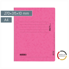 Schnellhefter FACT!plus | A4, Füllhöhe: 10 mm, rosa