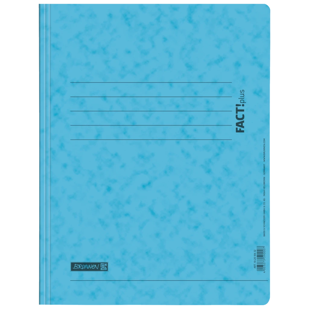 Schnellhefter FACT!plus | A4, Füllhöhe: 10 mm, hellblau