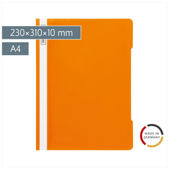 Schnellhefter | A4, Füllhöhe: 10 mm, orange