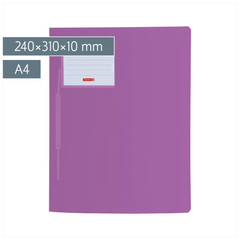 Schnellhefter FACT!pp | A4, Füllhöhe: 10 mm, pastellviolett