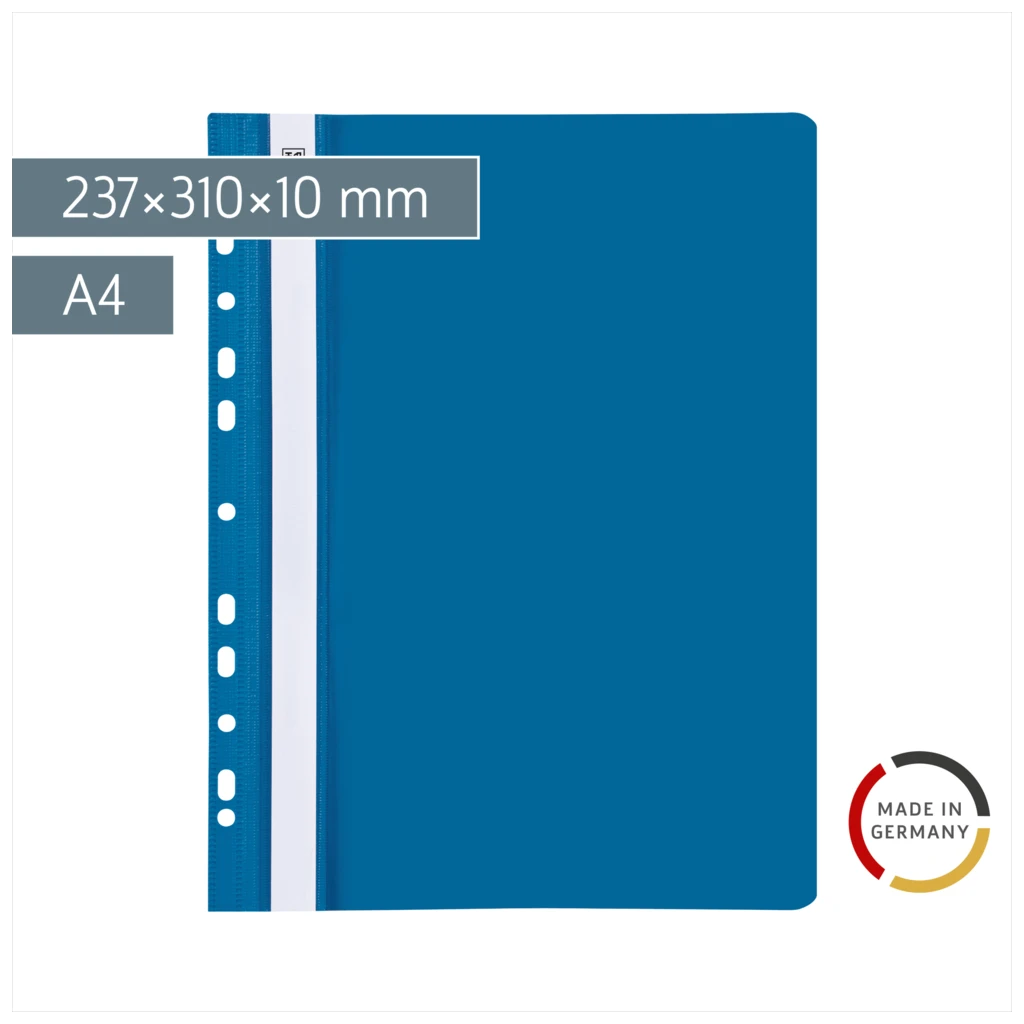 Schnellhefter „OFFICE TO GO“ | A4, Füllhöhe: 10 mm, blau