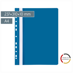 Schnellhefter „OFFICE TO GO“ | A4, Füllhöhe: 10 mm, blau