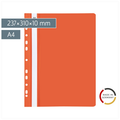 Schnellhefter „OFFICE TO GO“ | A4, Füllhöhe: 10 mm, orange