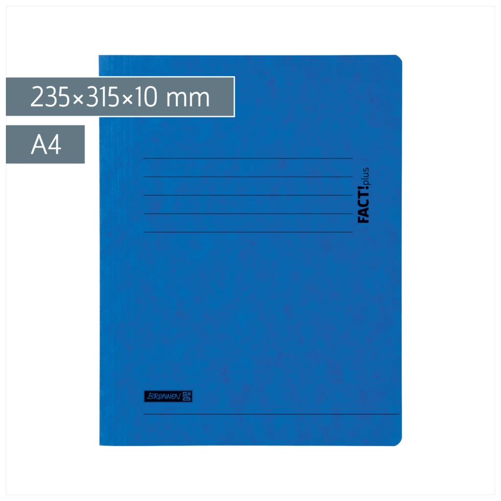 Jurismappe FACT!plus | A4, Füllhöhe: 10 mm, blau