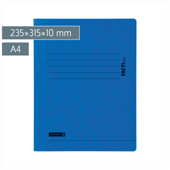 Jurismappe FACT!plus | A4, Füllhöhe: 10 mm, blau