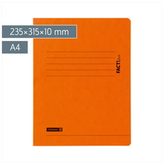 Jurismappe FACT!plus | A4, Füllhöhe: 10 mm, orange