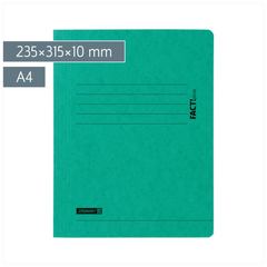 Jurismappe FACT!plus | A4, Füllhöhe: 10 mm, grün