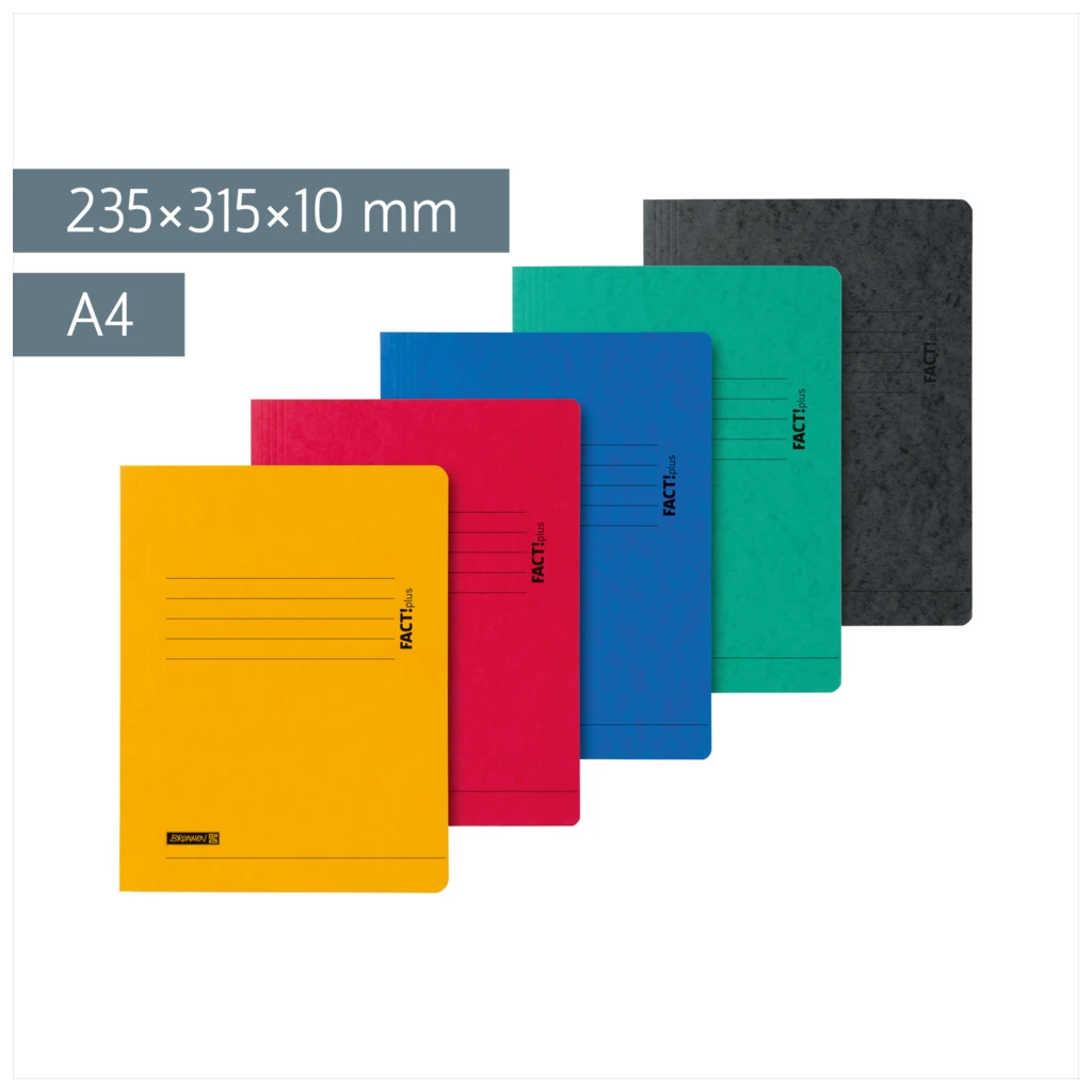 Jurismappe FACT!plus | A4, Füllhöhe: 10 mm, sortiert