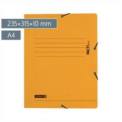 Sammelmappe FACT!plus | A4, Füllhöhe: 10 mm, gelb