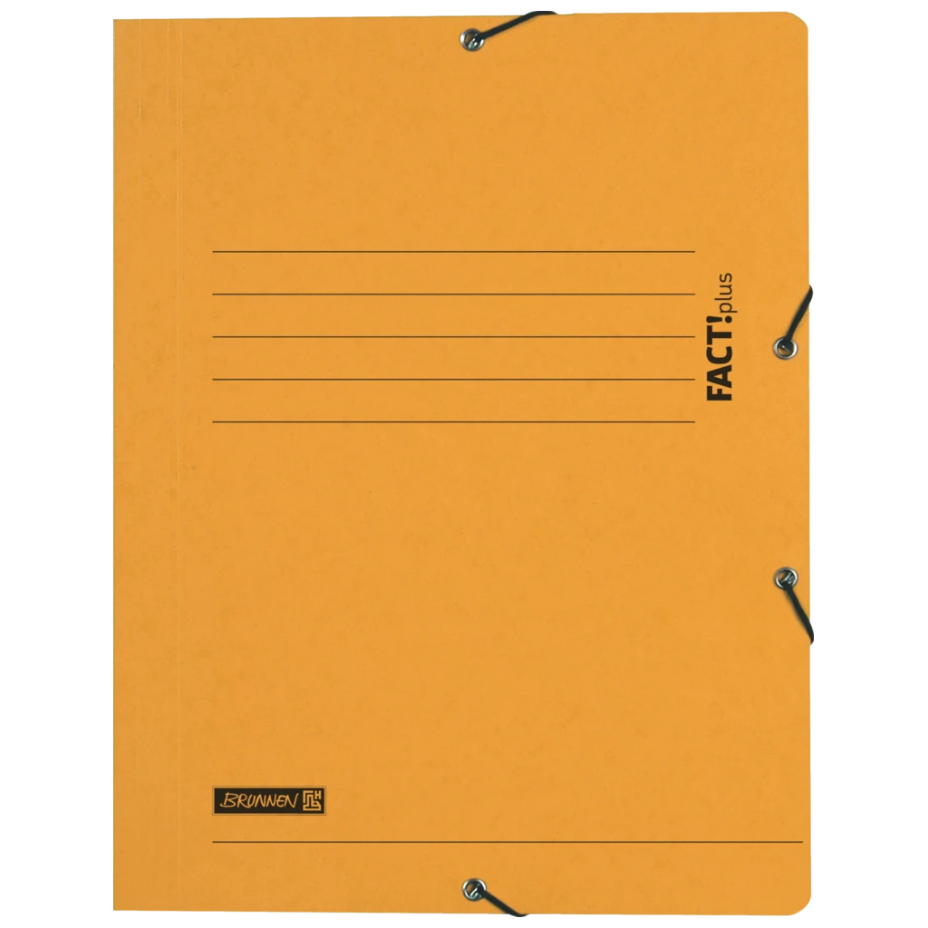 Sammelmappe FACT!plus | A4, Füllhöhe: 10 mm, gelb