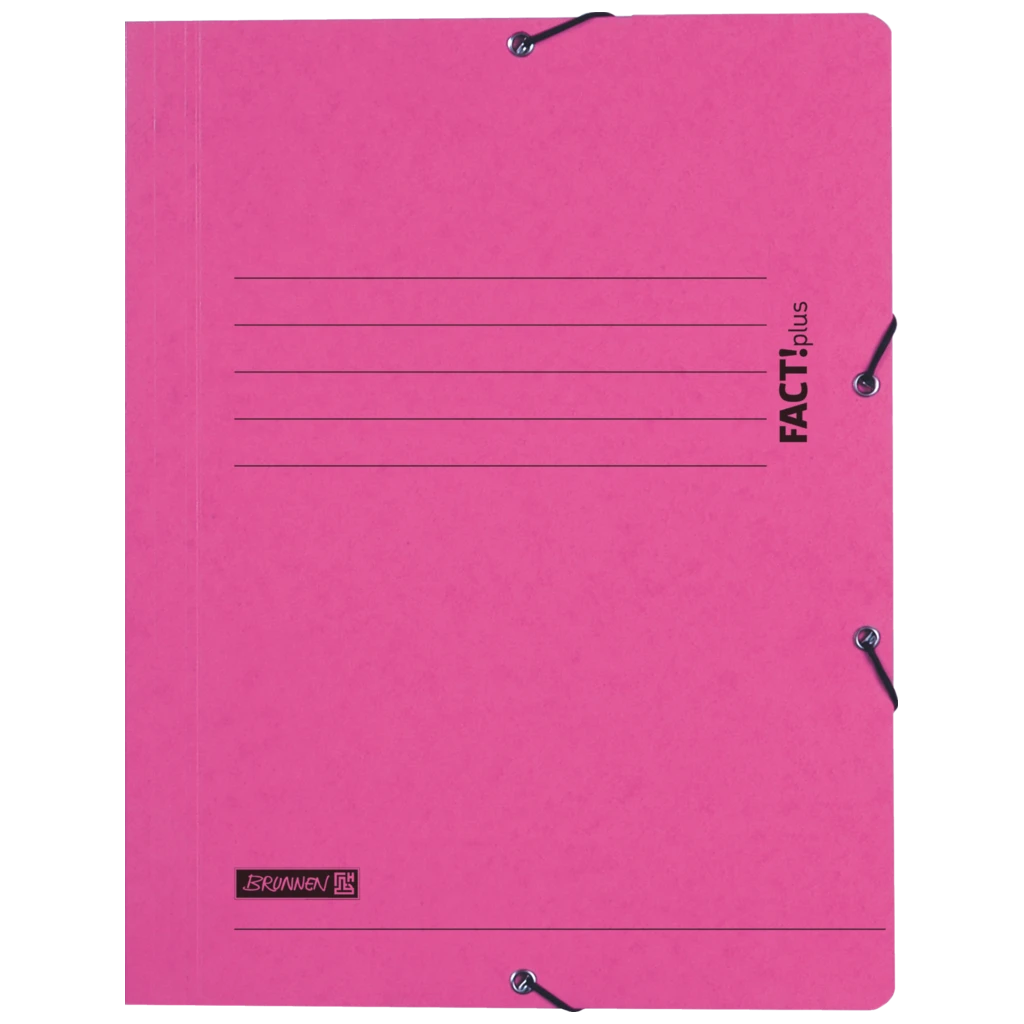 Sammelmappe FACT!plus | A4, Füllhöhe: 10 mm, rosa