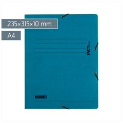 Sammelmappe FACT!plus | A4, Füllhöhe: 10 mm, blau