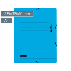 Sammelmappe FACT!plus | A4, Füllhöhe: 10 mm, hellblau