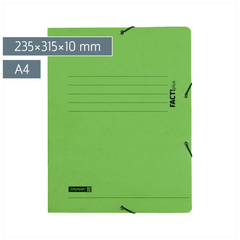 Sammelmappe FACT!plus | A4, Füllhöhe: 10 mm, hellgrün