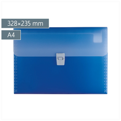 Fächermappe FACT!pp | A4, 10 Fächer, blau