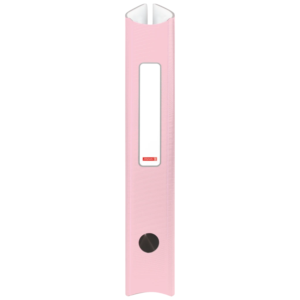 Ordner „WAVE“ Colour Code | A4, 50 mm, Hebelmechanik mit gummiertem Griff, rose