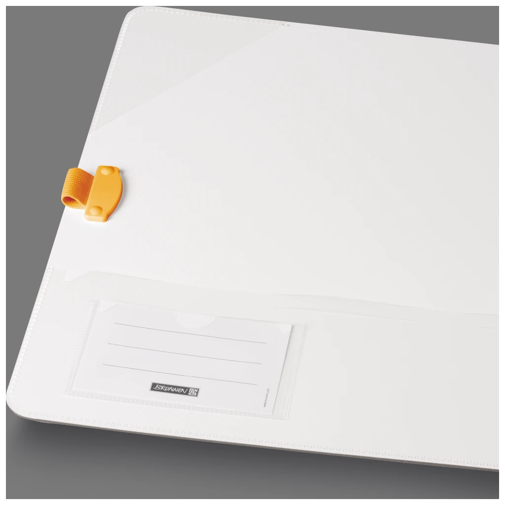 Ordner „WAVE“ | A4, 50 mm, Hebelmechanik mit gummiertem Griff, orange