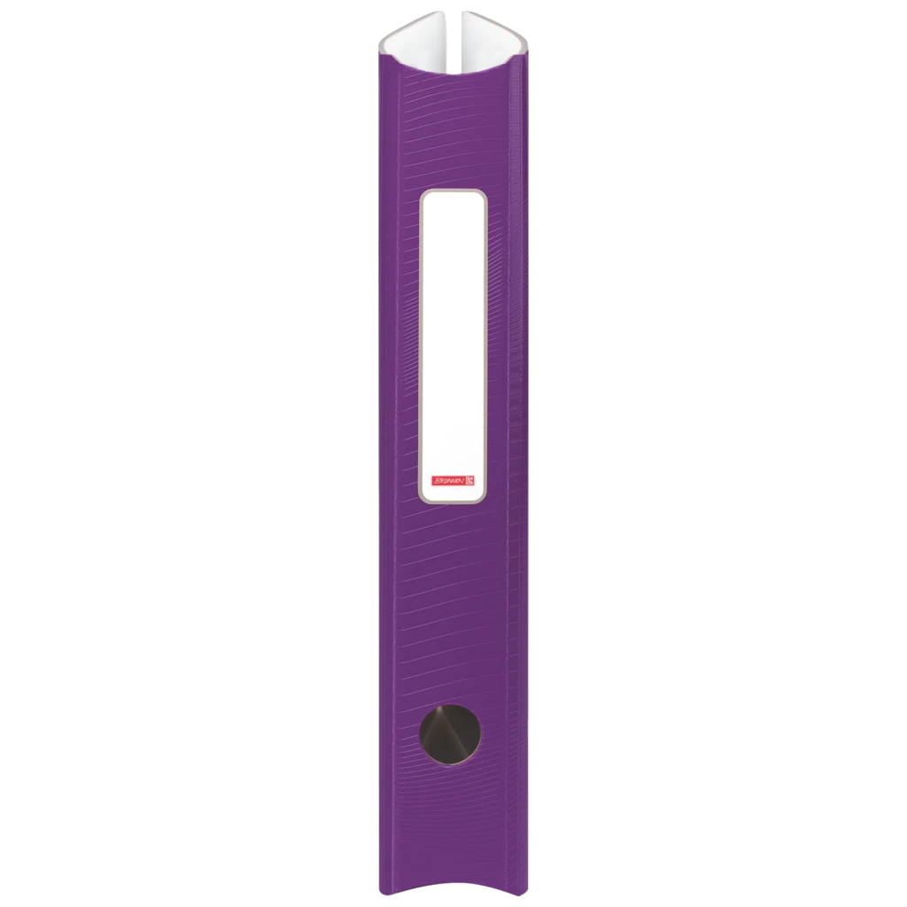 Ordner „WAVE“ Colour Code | A4, 50 mm, Hebelmechanik mit gummiertem Griff, purple