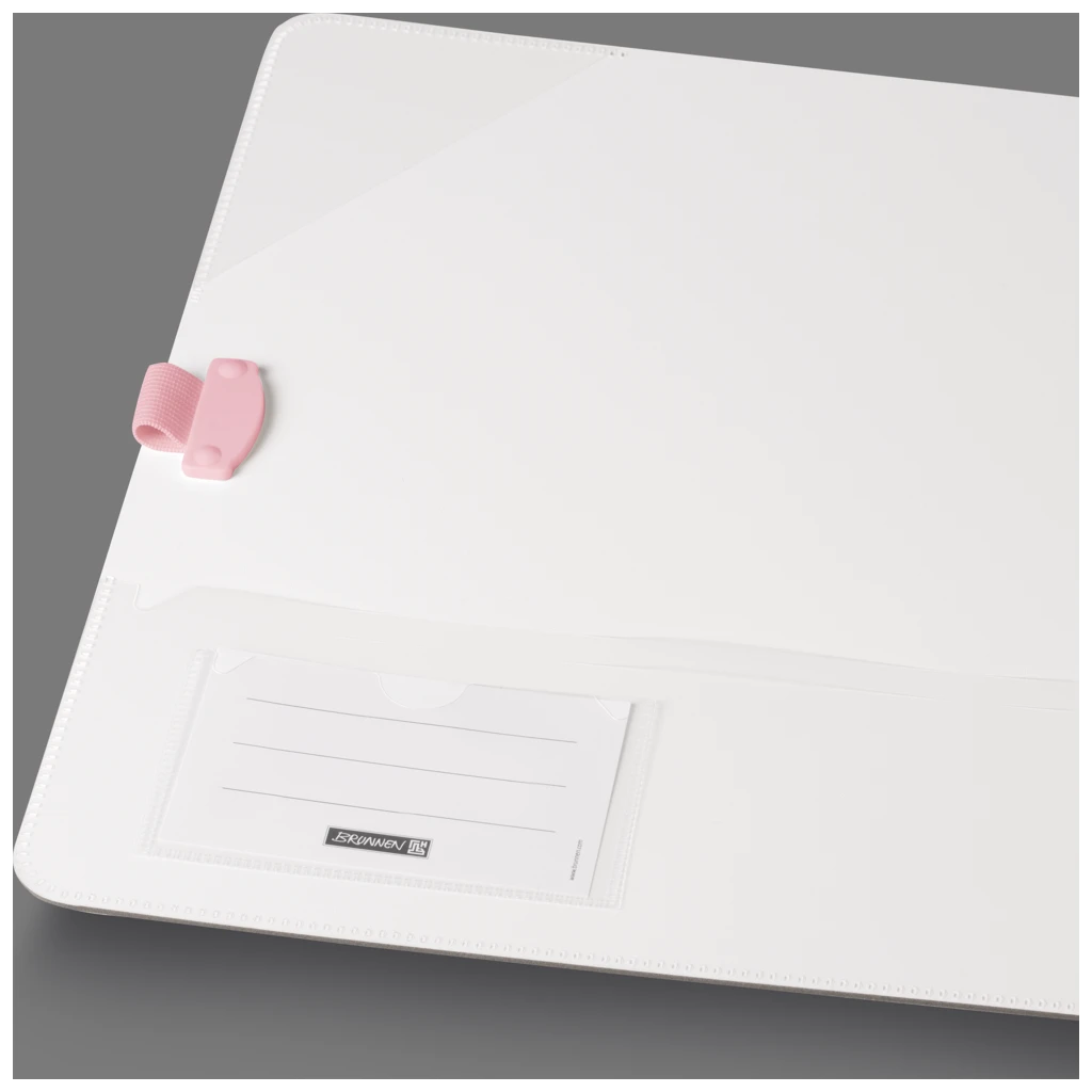 Ordner „WAVE“ Colour Code | A4, 70 mm, Hebelmechanik mit gummiertem Griff, rose