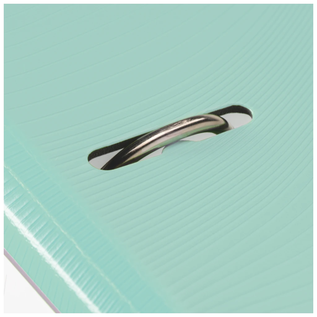 Ordner „WAVE“ Colour Code | A4, 70 mm, Hebelmechanik mit gummiertem Griff, mint