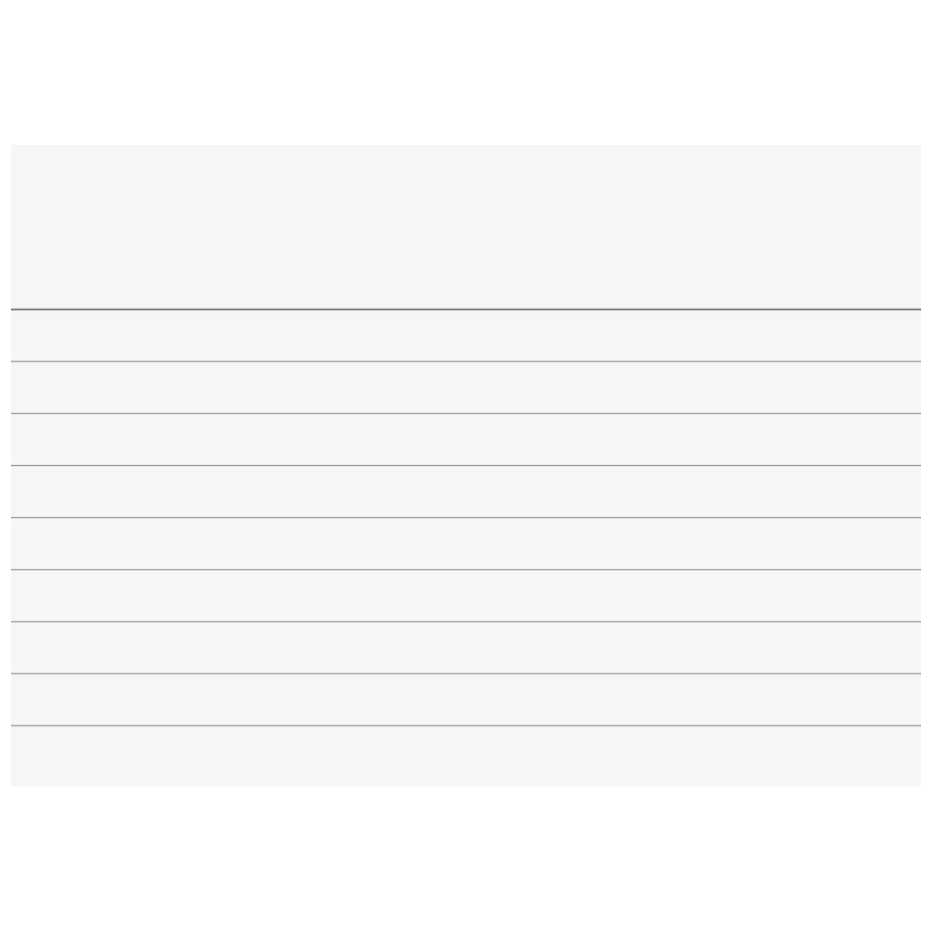 Karteikarten | 105×74 mm, A7, liniert, weiß, 100 Stück
