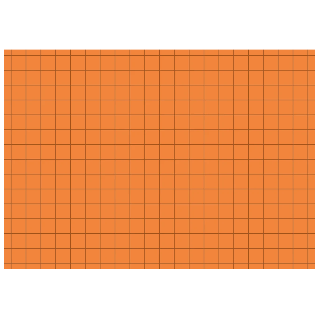 Karteikarten | 105×74 mm, A7, 5 mm kariert, orange, 100 Stück