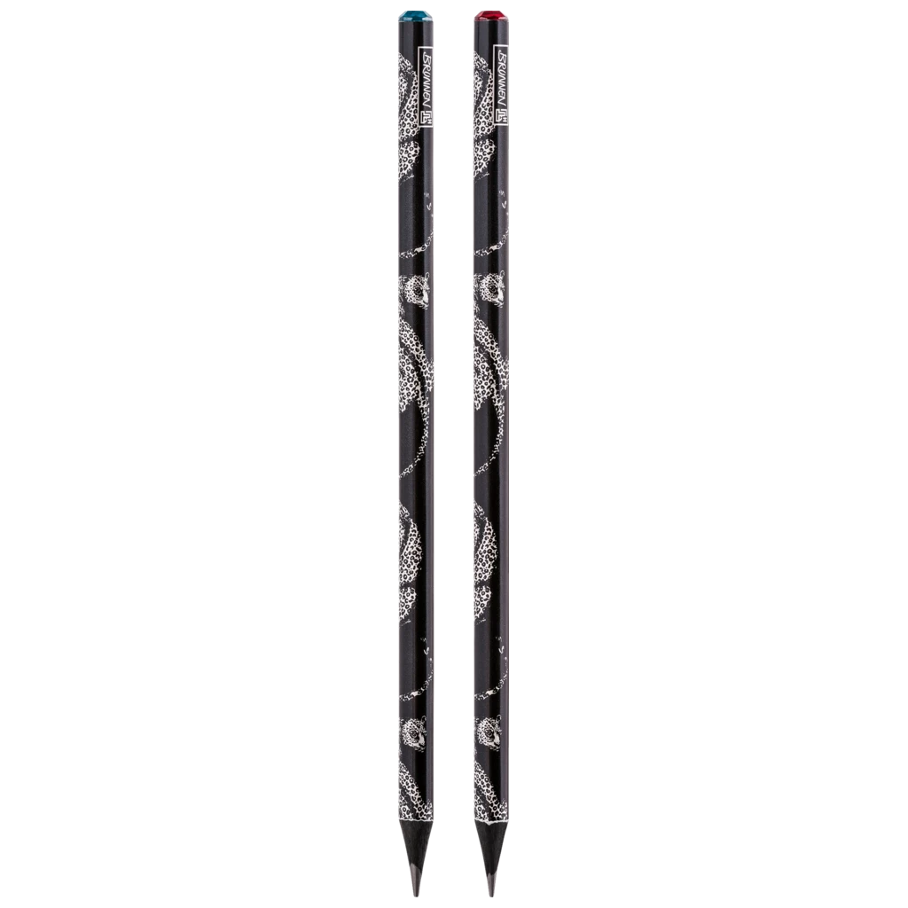 Bleistift „Leopard“ | HB, rund, sortiert
